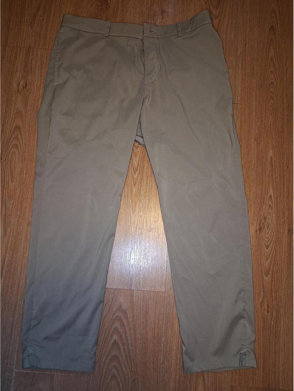 Nike Dri Fit Athletic Pants 38x30 Khaki
